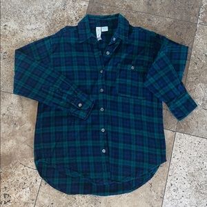 Urban outfitters oversize flannel size small
